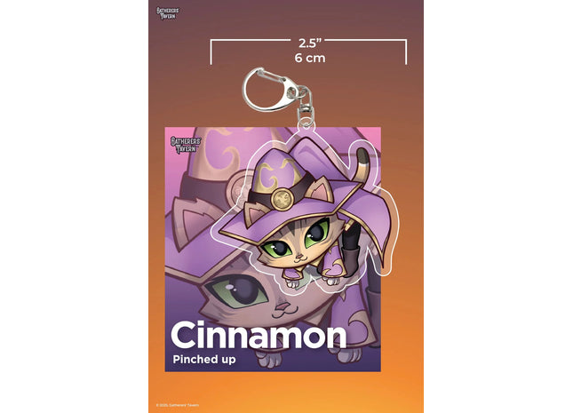 Gamers Guild AZ Gatherers' Tavern Gatherers' Tavern Cinnamon Pinched Up Keychain Southern Hobby