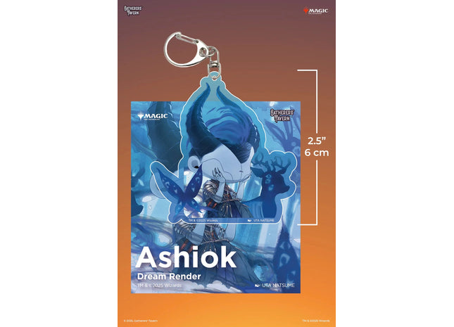 Gamers Guild AZ Gatherers' Tavern Gatherers' Tavern Magic: The Gathering - Ashiok Dream Render Keychain Southern Hobby