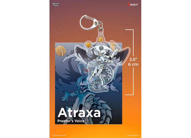 Gamers Guild AZ Gatherers' Tavern Gatherers' Tavern Magic: The Gathering - Atraxa, Praetor's Voice Keychain Southern Hobby