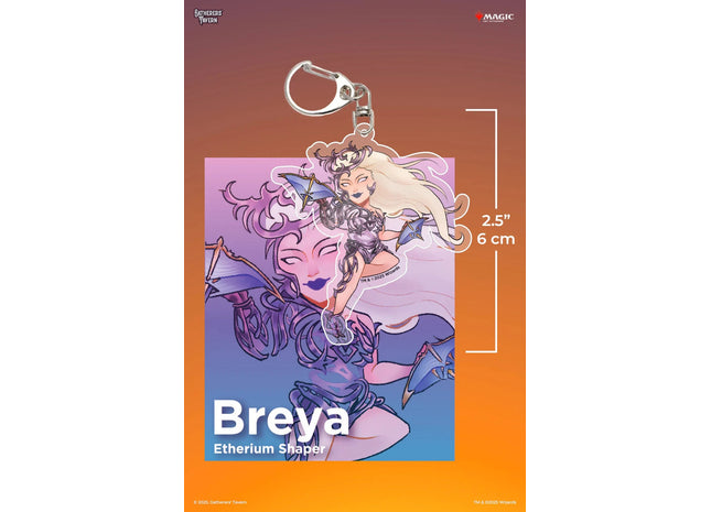 Gamers Guild AZ Gatherers' Tavern Gatherers' Tavern Magic: The Gathering - Breya, Etherium Sculptor Keychain Southern Hobby