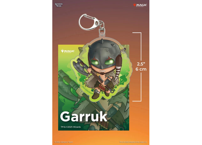 Gamers Guild AZ Gatherers' Tavern Gatherers' Tavern Magic: The Gathering - Garruk Keychain Southern Hobby