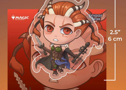 Gamers Guild AZ Gatherers' Tavern Gatherers' Tavern Magic: The Gathering - Jeska Thrice Reborn Keychain Southern Hobby