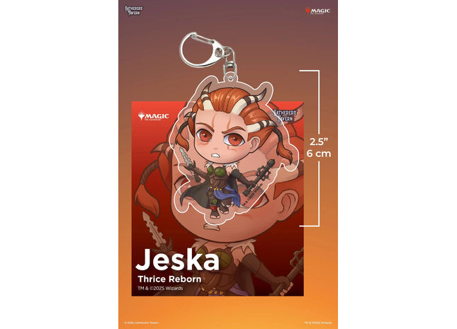 Gamers Guild AZ Gatherers' Tavern Gatherers' Tavern Magic: The Gathering - Jeska Thrice Reborn Keychain Southern Hobby