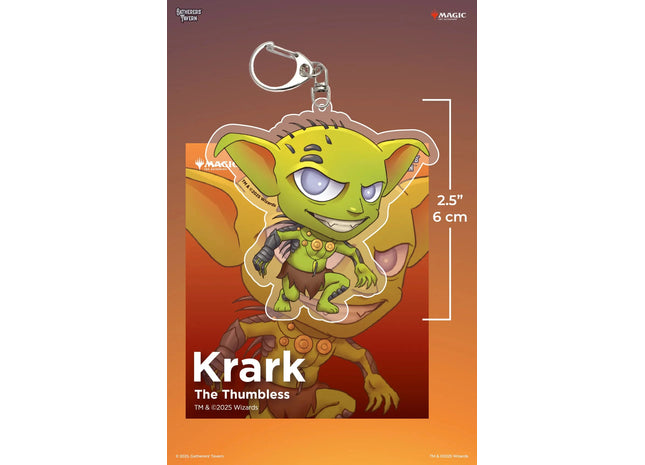 Gamers Guild AZ Gatherers' Tavern Gatherers' Tavern Magic: The Gathering - Krark The Thumbless Keychain Southern Hobby