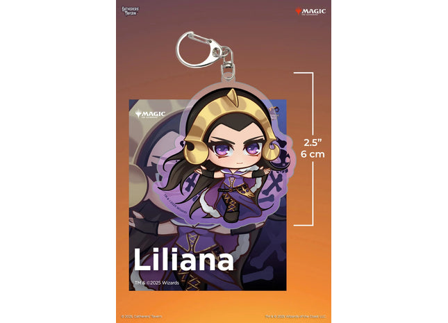 Gamers Guild AZ Gatherers' Tavern Gatherers' Tavern Magic: The Gathering - Liliana Keychain Southern Hobby