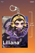 Gamers Guild AZ Gatherers' Tavern Gatherers' Tavern Magic: The Gathering - Liliana Keychain Southern Hobby