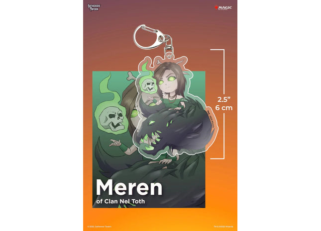 Gamers Guild AZ Gatherers' Tavern Gatherers' Tavern Magic: The Gathering - Meren Of Clan Nel Toth Keychain Southern Hobby