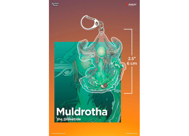 Gamers Guild AZ Gatherers' Tavern Gatherers' Tavern Magic: The Gathering - Muldrotha, The Gravetide Keychain Southern Hobby