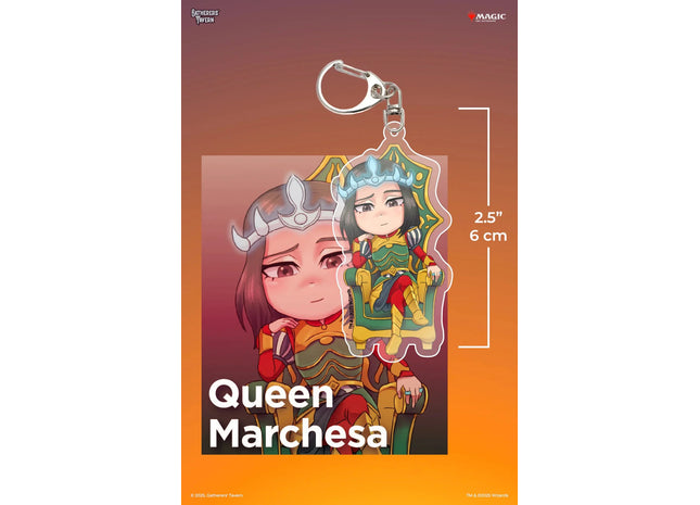 Gamers Guild AZ Gatherers' Tavern Gatherers' Tavern Magic: The Gathering - Queen Marchesa Keychain Southern Hobby