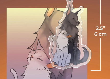 Gamers Guild AZ Gatherers' Tavern Gatherers' Tavern Magic: The Gathering - Rin And Seri, Inseparable Keychain Southern Hobby