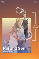 Gamers Guild AZ Gatherers' Tavern Gatherers' Tavern Magic: The Gathering - Rin And Seri, Inseparable Keychain Southern Hobby
