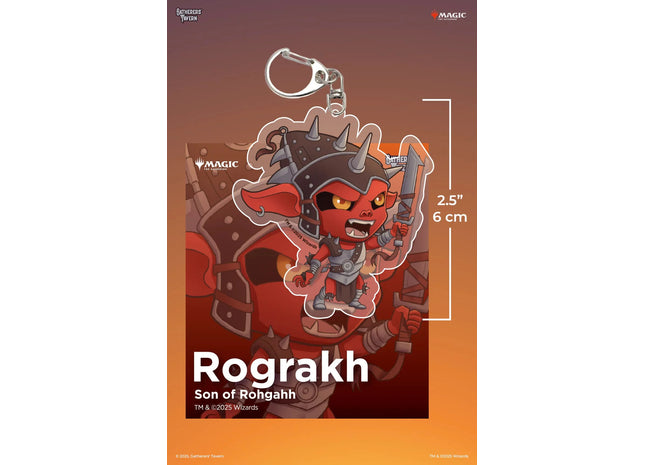 Gamers Guild AZ Gatherers' Tavern Gatherers' Tavern Magic: The Gathering - Rograkh Son Of Rohgahh Keychain Southern Hobby