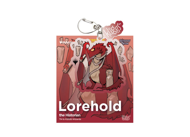 Gamers Guild AZ Gatherers' Tavern Gatherers' Tavern: Magic the Gathering | Secrets of Strixhaven Keychain - Lorehold AGD