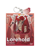 Gamers Guild AZ Gatherers' Tavern Gatherers' Tavern: Magic the Gathering | Secrets of Strixhaven Keychain - Lorehold AGD