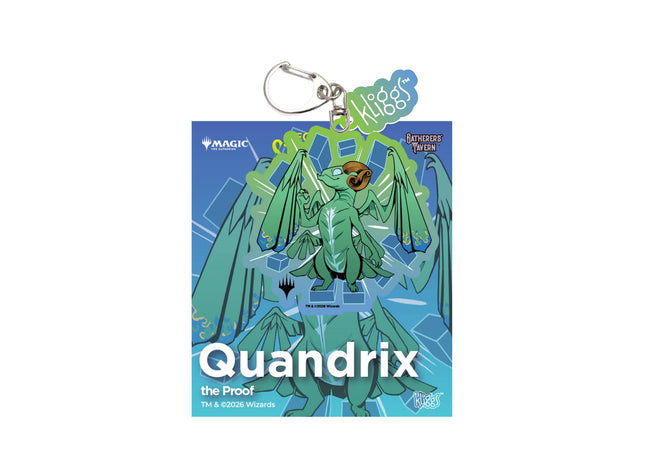 Gamers Guild AZ Gatherers' Tavern Gatherers' Tavern: Magic the Gathering | Secrets of Strixhaven Keychain - Quandrix AGD