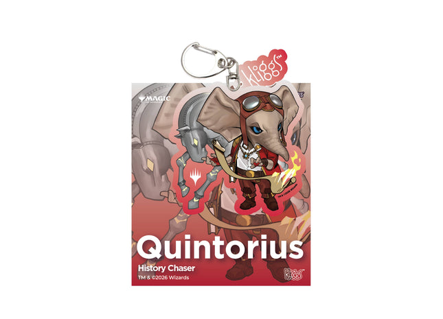 Gamers Guild AZ Gatherers' Tavern Gatherers' Tavern: Magic the Gathering | Secrets of Strixhaven Keychain - Quintorius AGD
