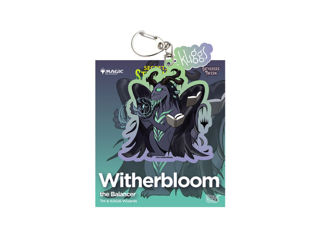 Gamers Guild AZ Gatherers' Tavern Gatherers' Tavern: Magic the Gathering | Secrets of Strixhaven Keychain - Witherblooom AGD