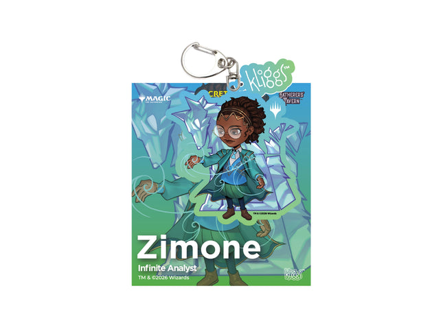 Gamers Guild AZ Gatherers' Tavern Gatherers' Tavern: Magic the Gathering | Secrets of Strixhaven Keychain - Zimone AGD