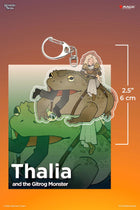 Gamers Guild AZ Gatherers' Tavern Gatherers' Tavern Magic: The Gathering - Thalia And The Gitrog Monster Keychain Southern Hobby