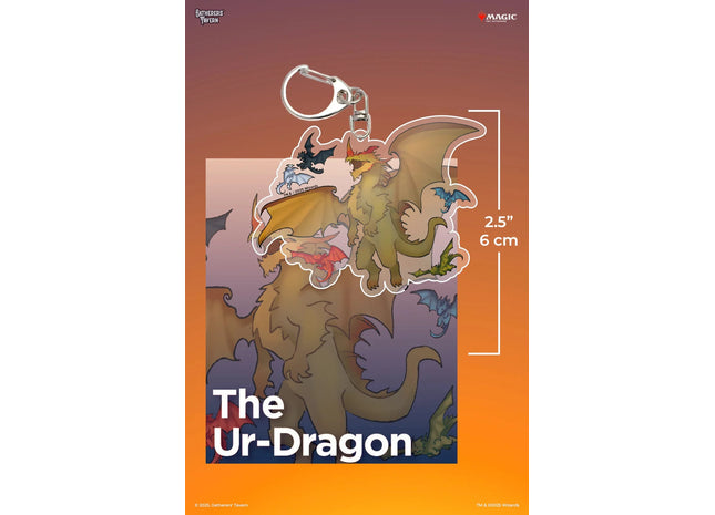 Gamers Guild AZ Gatherers' Tavern Gatherers' Tavern Magic: The Gathering - The Ur-Dragon Keychain Southern Hobby