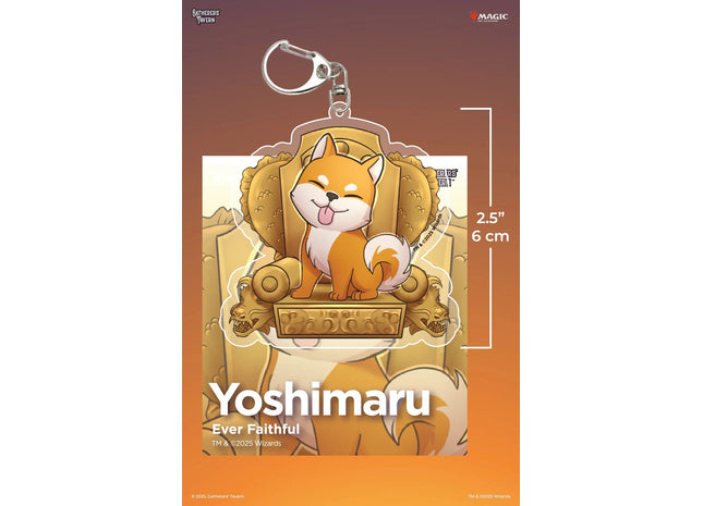 Gamers Guild AZ Gatherers' Tavern Gatherers' Tavern Magic: The Gathering - Yoshimaru Ever Faithful Keychain Southern Hobby