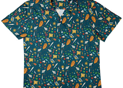 Gamers Guild AZ Geek Tropical Geek Tropical: DnD Adventure Button Up Shirt Geek Tropical