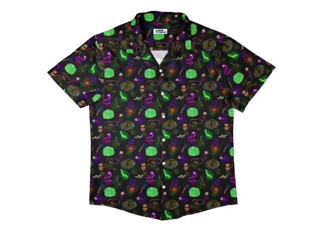 Gamers Guild AZ Geek Tropical Geek Tropical: DnD Monsters Button Up Shirt Geek Tropical