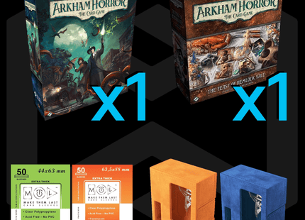 Gamers Guild AZ GG Bundle Arkham Horror Card Game/Feast of Hemlock Vale Investigator Expansion Bundle Gamers Guild AZ