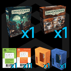 Gamers Guild AZ GG Bundle Arkham Horror Card Game/Feast of Hemlock Vale Investigator Expansion Bundle Gamers Guild AZ