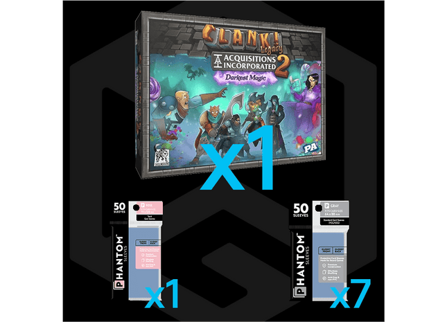 Gamers Guild AZ GG Bundle Clank! Legacy: Acquisitions Incorporated 2 - Darkest Magic Bundle Gamers Guild AZ