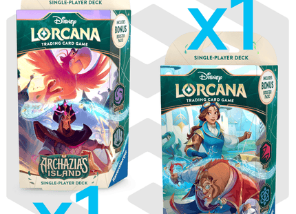 Gamers Guild AZ GG Bundle Lorcana TCG: Archazia's Island Starter Deck Bundle Gamers Guild AZ