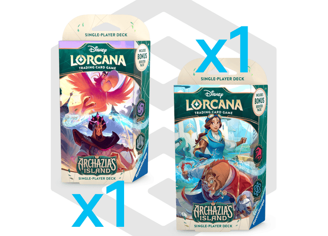 Gamers Guild AZ GG Bundle Lorcana TCG: Archazia's Island Starter Deck Bundle Gamers Guild AZ