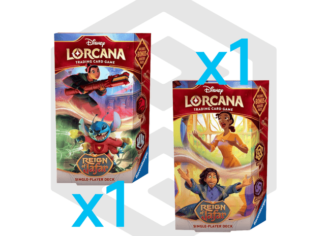 Gamers Guild AZ GG Bundle Lorcana TCG: Reign of Jafar Starter Deck Bundle Gamers Guild AZ