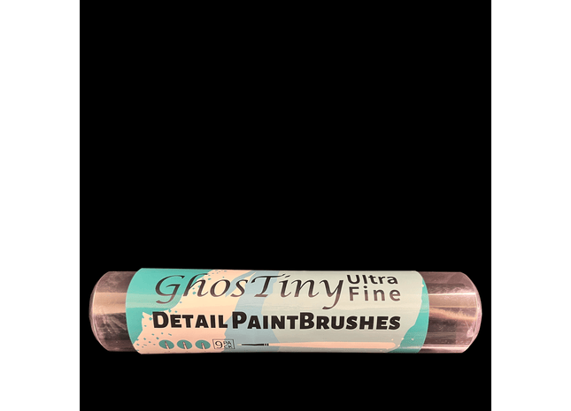 Gamers Guild AZ Ghost Brush Ghost Brush - Ghostiny Ultra Fine Brush Set (9 piece) Ghost Brush