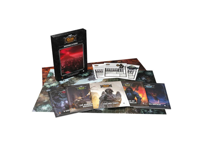 Gamers Guild AZ Ghostfire Gaming D&D 5E: Grim Hollow 2E: Adventures in Etharis Boxed Set (Pre-Order) ACD Distribution