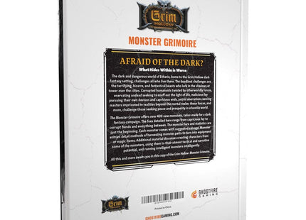 Gamers Guild AZ Ghostfire Gaming D&D 5E: Grim Hollow 2E: Monster Grimoire (Pre-Order) ACD Distribution