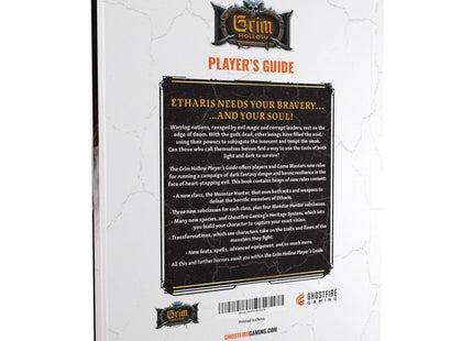 Gamers Guild AZ Ghostfire Gaming D&D 5E: Grim Hollow 2E: Player's Guide (Pre-Order) ACD Distribution
