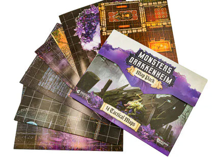 Gamers Guild AZ Ghostfire Gaming Monsters of Drakkenheim: Lairs Map Pack Quartermaster Direct