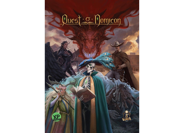 Gamers Guild AZ Ghostfire Gaming Quest-O-Nomicon Hardcover Book Quartermaster Direct