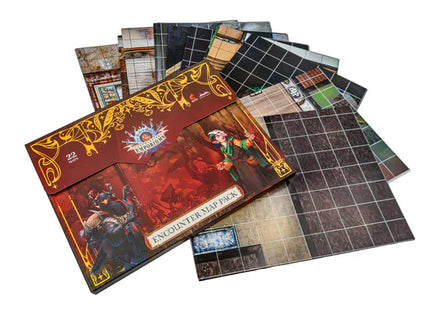 Gamers Guild AZ Ghostfire Gaming The Seeker’s Guide to Enchanting Emporiums: Encounter Map Pack (Pre-Order) Quartermaster Direct