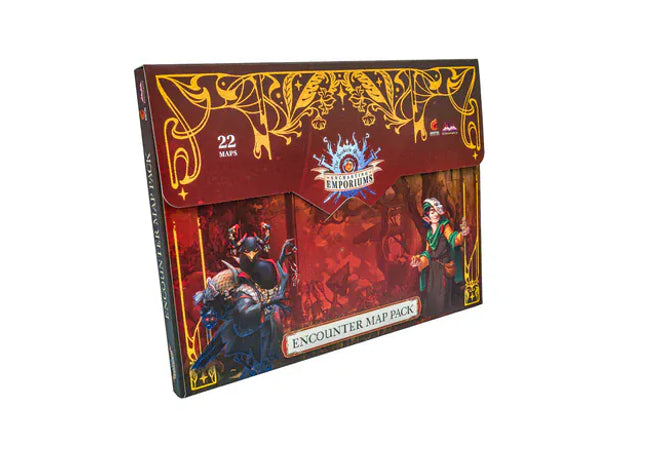 Gamers Guild AZ Ghostfire Gaming The Seeker’s Guide to Enchanting Emporiums: Encounter Map Pack (Pre-Order) Quartermaster Direct