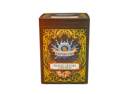 Gamers Guild AZ Ghostfire Gaming The Seeker’s Guide to Enchanting Emporiums: Magic Item Card Deck (Pre-Order) Quartermaster Direct