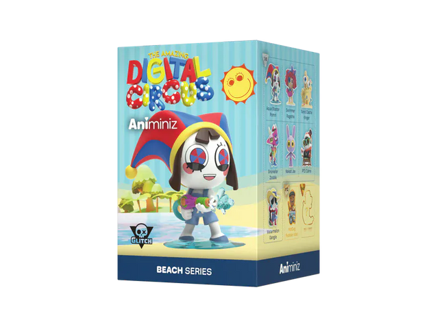 Gamers Guild AZ Glitch The Amazing Digital Circus: Beach Vacation Series - Animiniz Blindbox Toy Temple