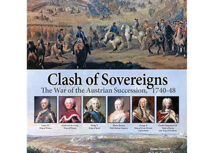 Gamers Guild AZ GMT Clash of Sovereigns: The War of the Austrian Succession 1740-48 GTS