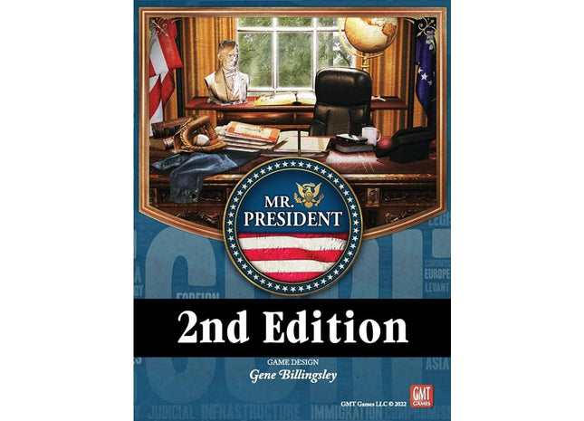 Gamers Guild AZ GMT Games Mr. President: The American Presidency, 2001-2020 2nd Edition AGD