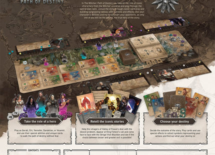 Gamers Guild AZ Go On Board The Witcher: Path of Destiny - Standard Edition (Pre-Order) Asmodee