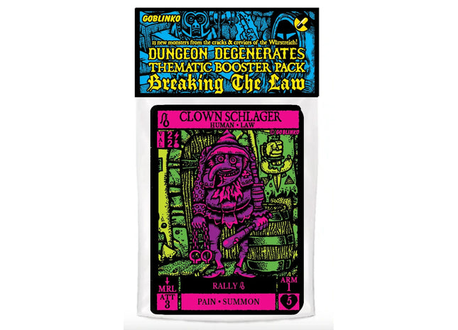 Gamers Guild AZ Goblinko Dungeon Degenerates: Breaking the Law booster Quartermaster Direct