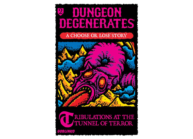 Gamers Guild AZ Goblinko Dungeon Degenerates: Choose or Lose 2: Tribulations At The Tunnel of Terror Quartermaster Direct