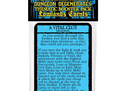 Gamers Guild AZ Goblinko Dungeon Degenerates: Lowlands Encounters booster Quartermaster Direct