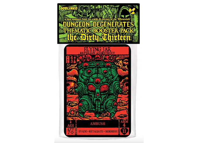 Gamers Guild AZ Goblinko Dungeon Degenerates: The Dirty Thirteen booster Quartermaster Direct